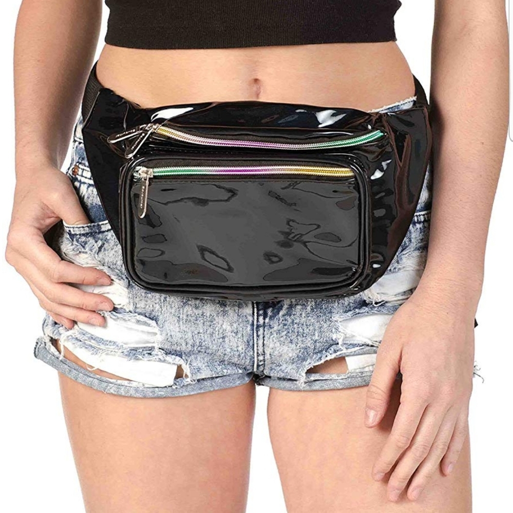 Holographic Rave Fanny Pack